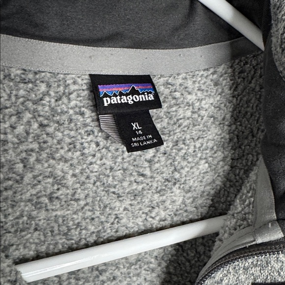 Patagonia Kids Better Quarter 1/4 Zip Fleece Pullover Sweater Size XL 14 - Picture 3 of 7